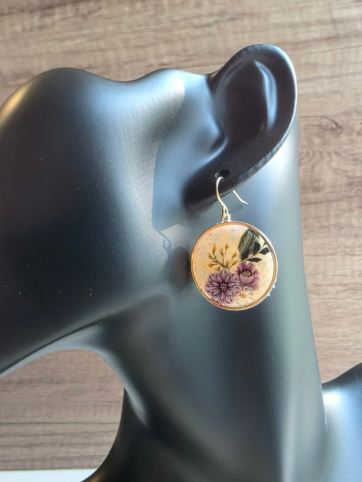 Heirloom Meadow Medallion Earrings