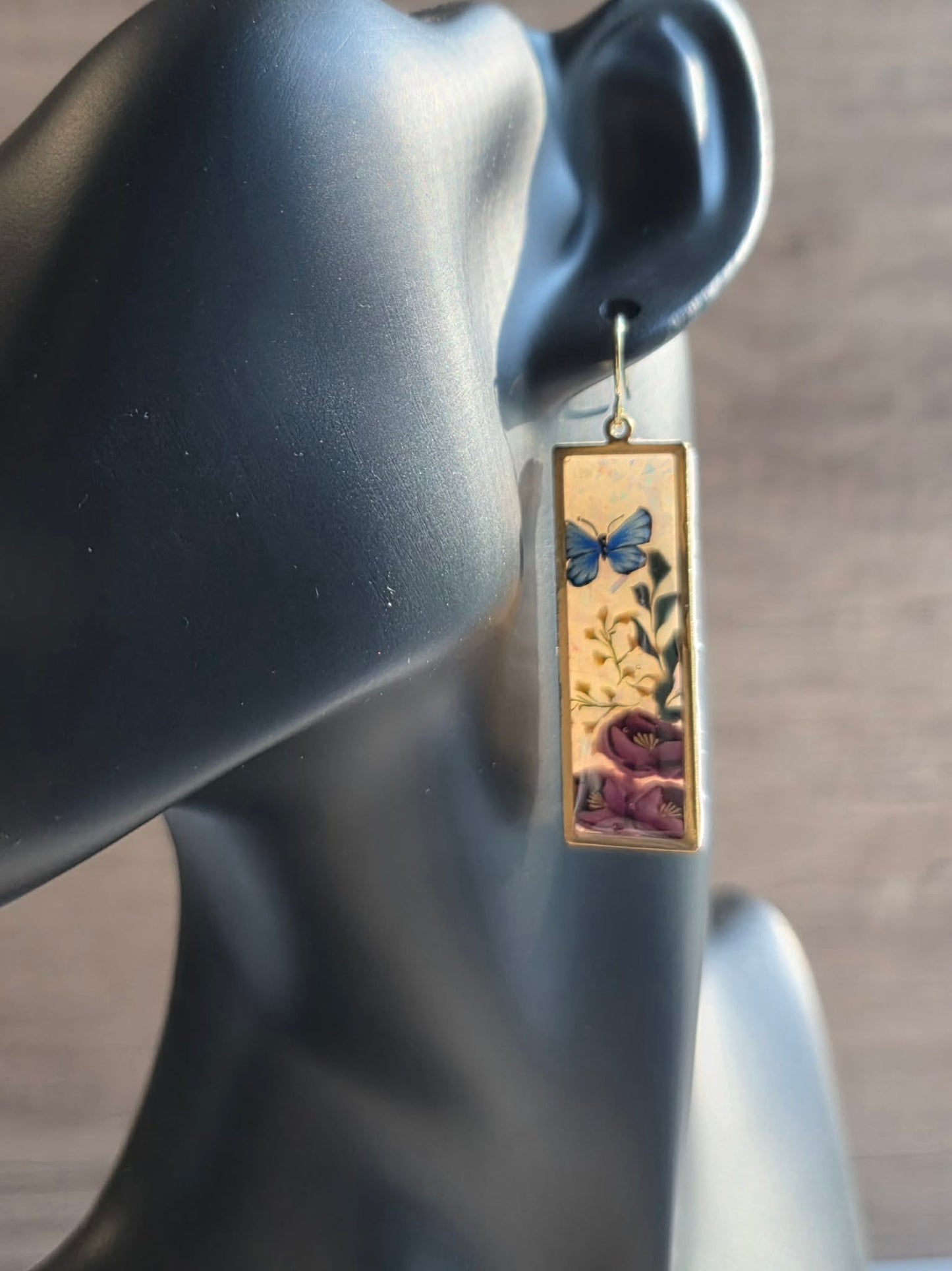Butterfly Heirloom Dangle Earrings