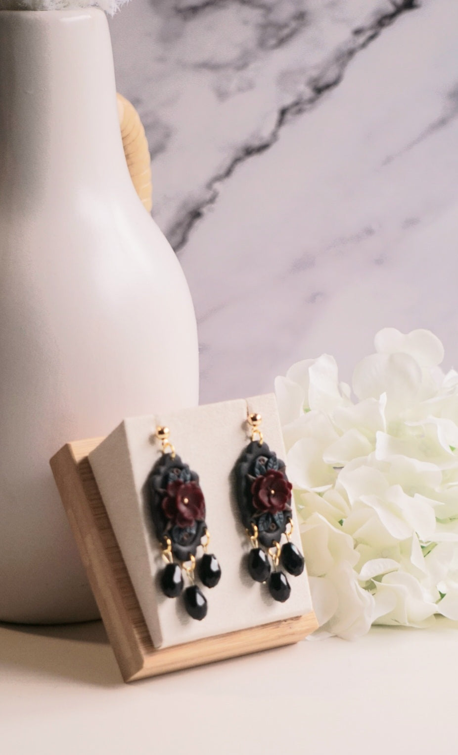 Victorian Bloom Drop Earrings image 4