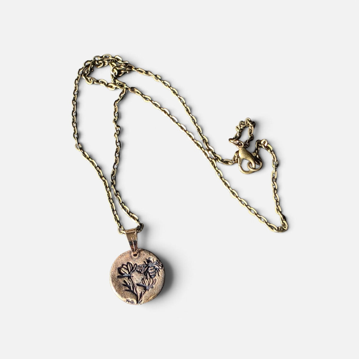 The Little Things Bronze Necklace