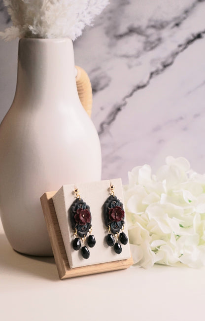 Victorian Bloom Drop Earrings image 5