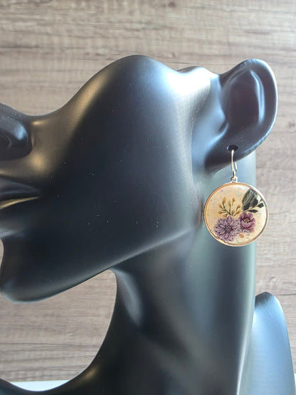 Heirloom Meadow Medallion Earrings