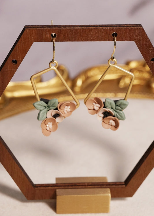 Golden Meadow Earrings image 0