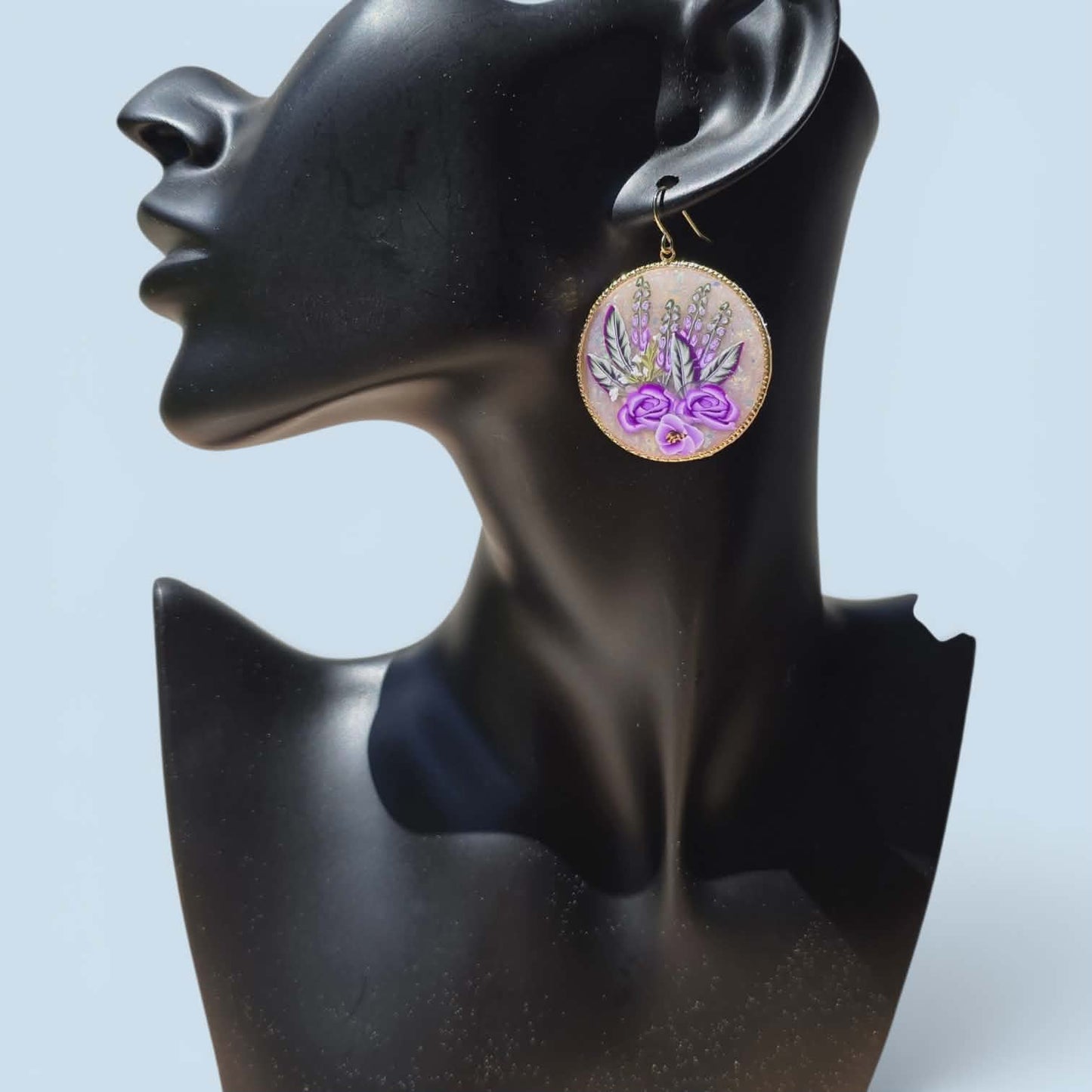Lavender Veil Dangles