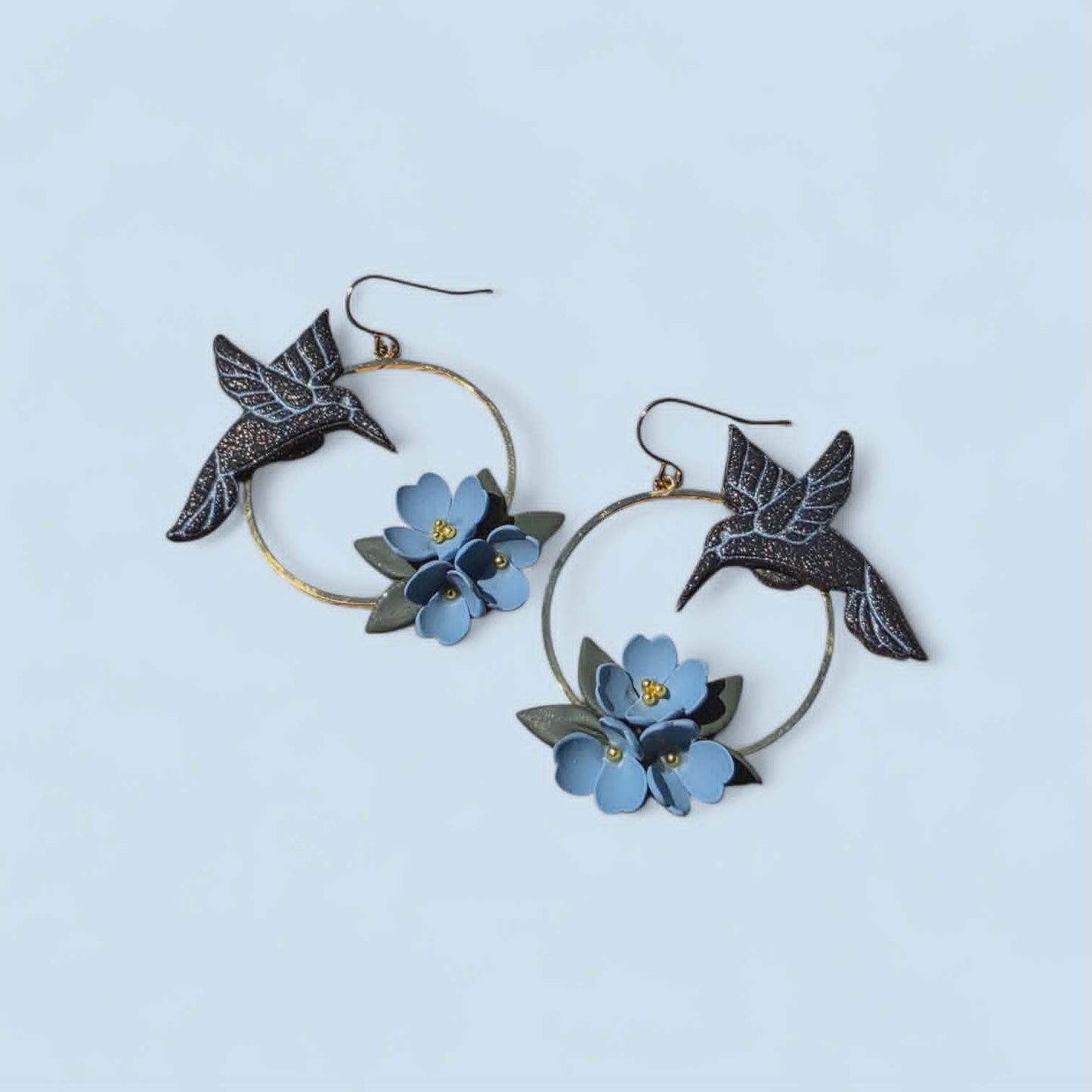Stillwater Bloom Hummingbird Hoops