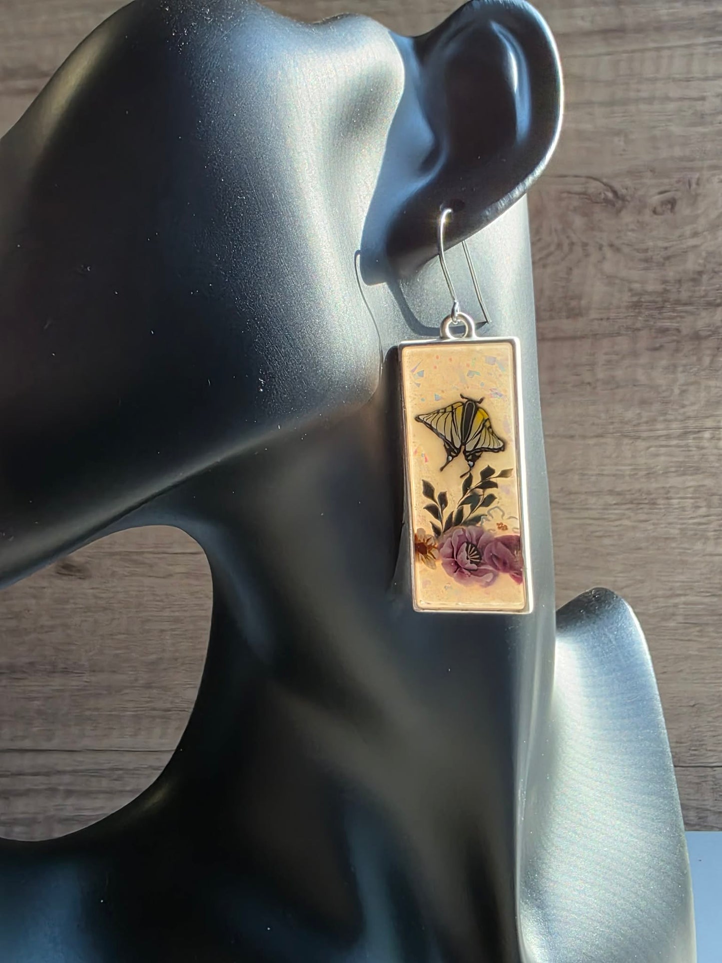 Heirloom Butterfly Garden Earrings