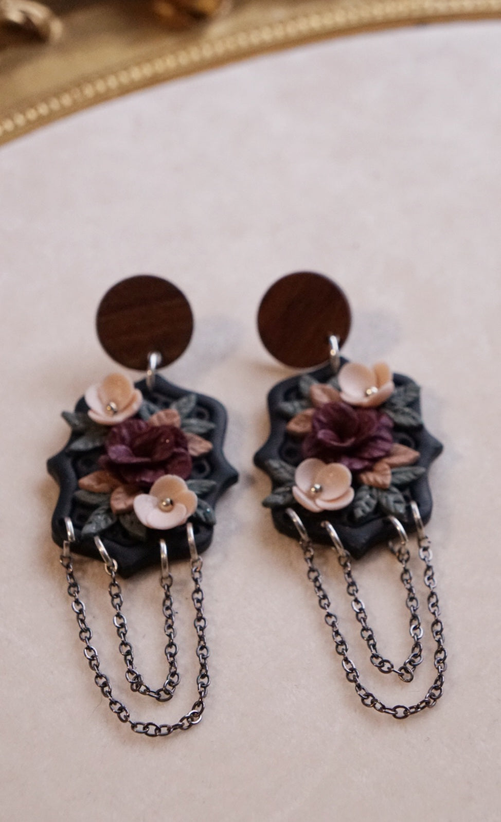 Crimson Elegance Earrings image 9