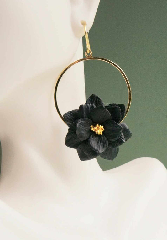 Midnight Bloom Dangle