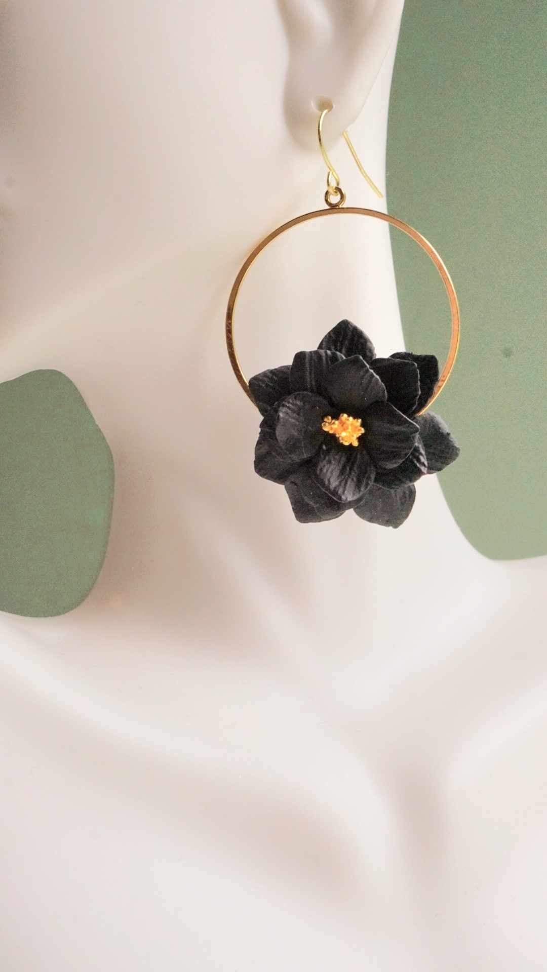 Midnight Bloom Dangle