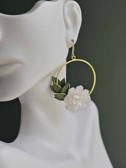 First Light Floral Dangle