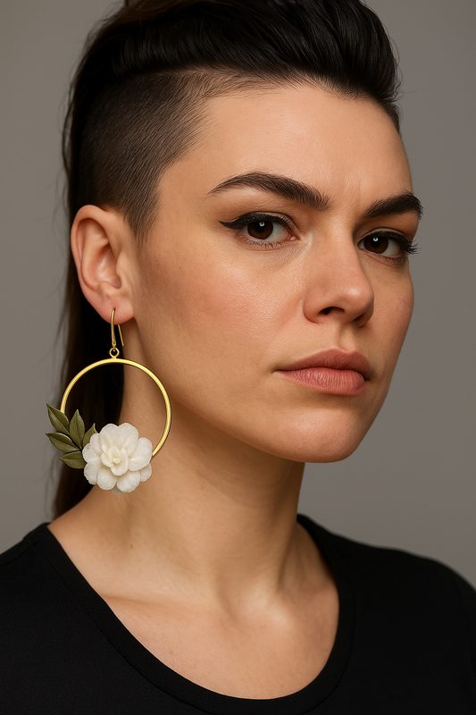 First Light Floral Dangle