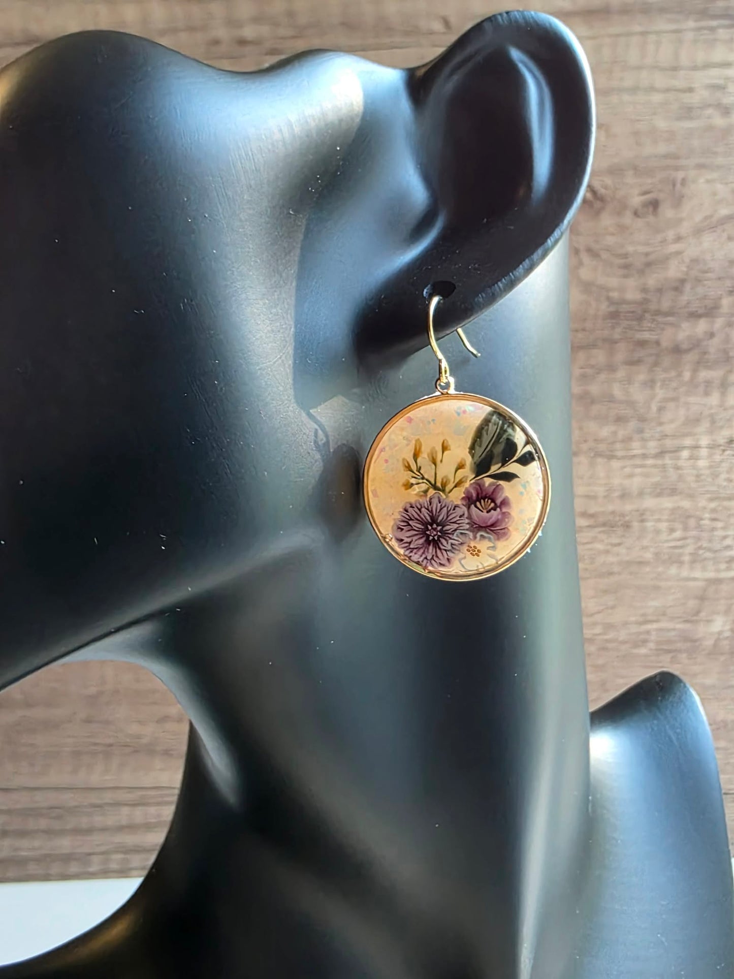 Heirloom Meadow Medallion Earrings