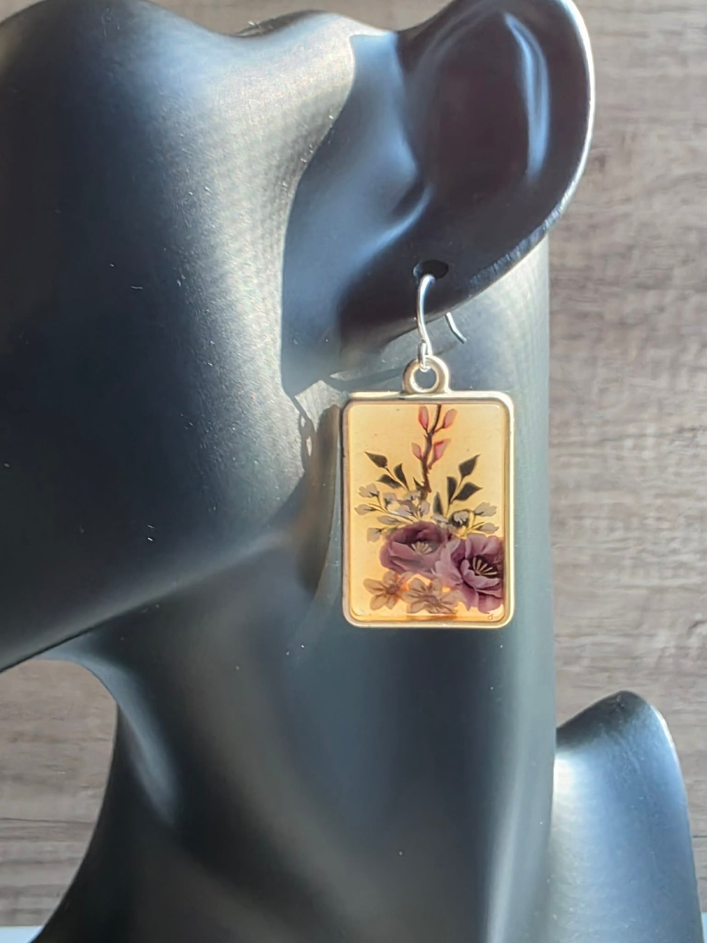 Blushing Heirloom Bouquet Earrings