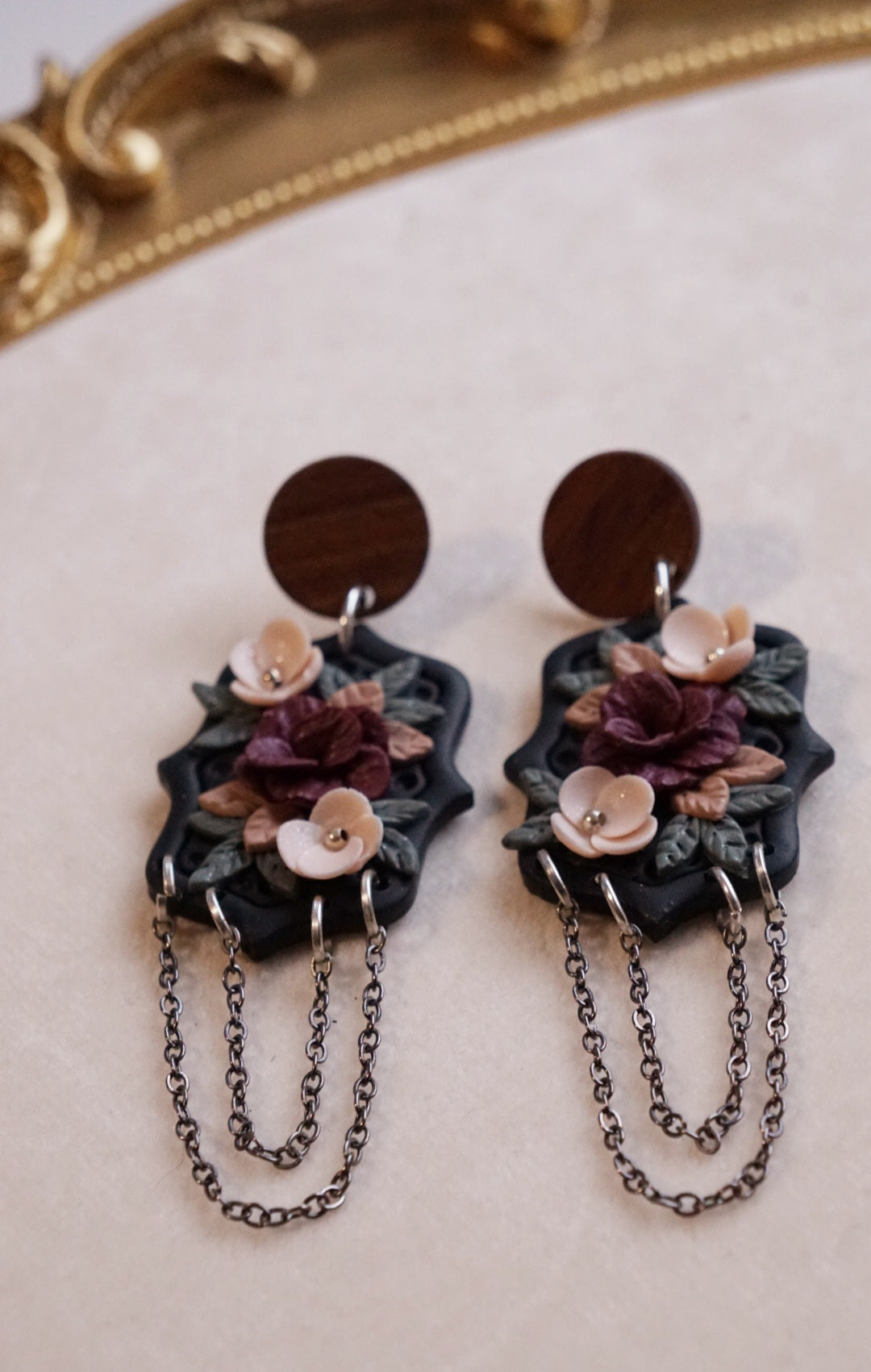 Crimson Elegance Earrings image 7