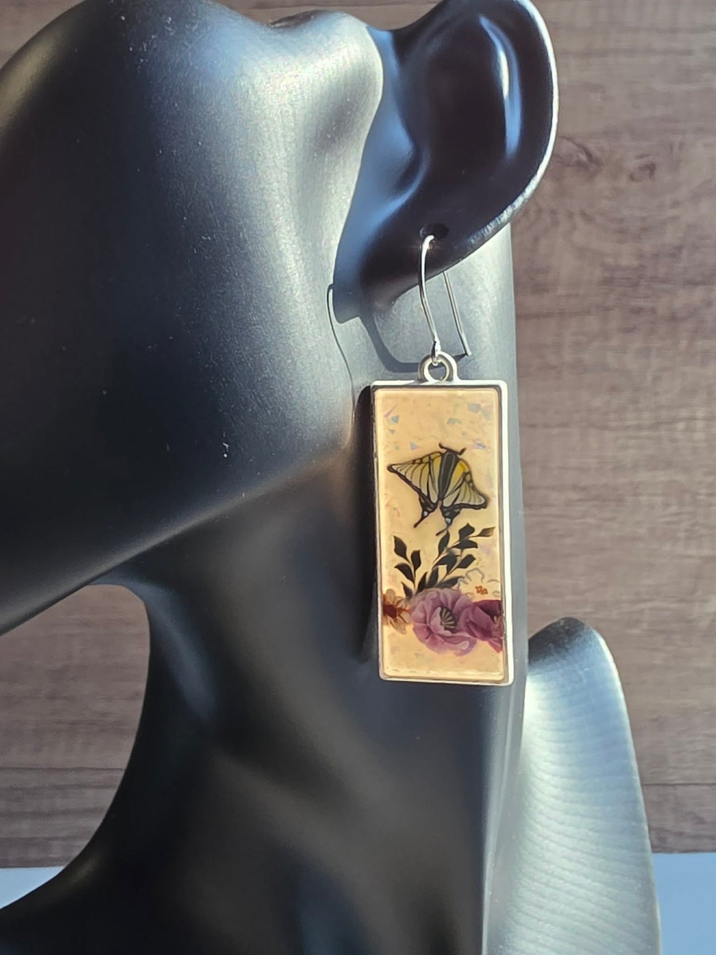 Heirloom Butterfly Garden Earrings