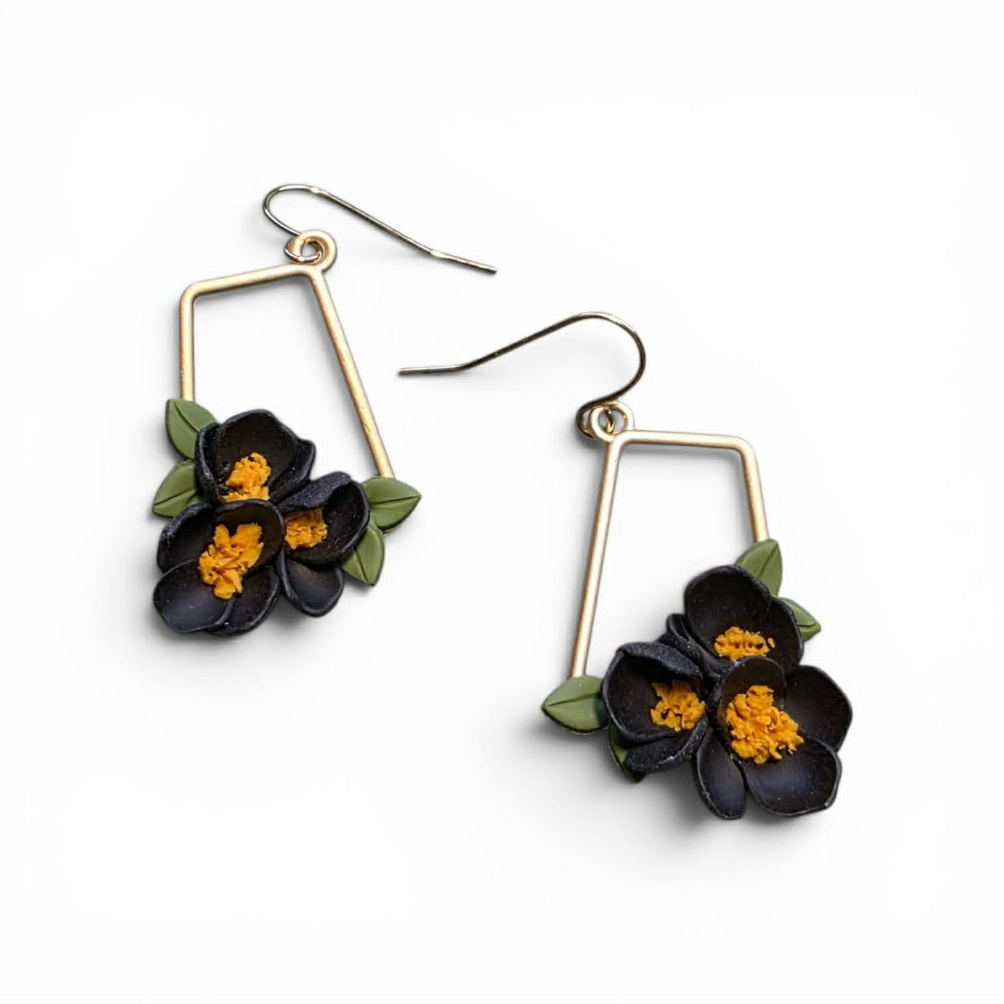 Grounded Bloom - Tapered Bloom Earrings