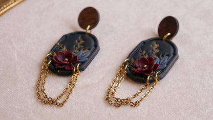 Gilded Rose Dangle Earrings  image 7