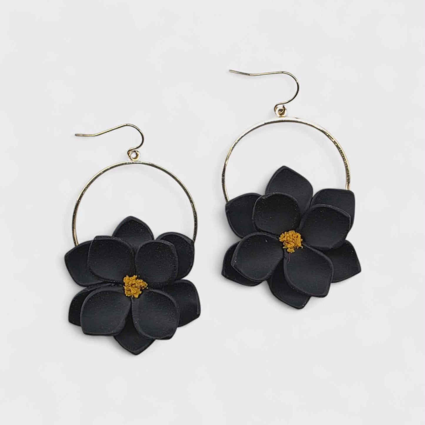 Full Bloom Hoop Earrings