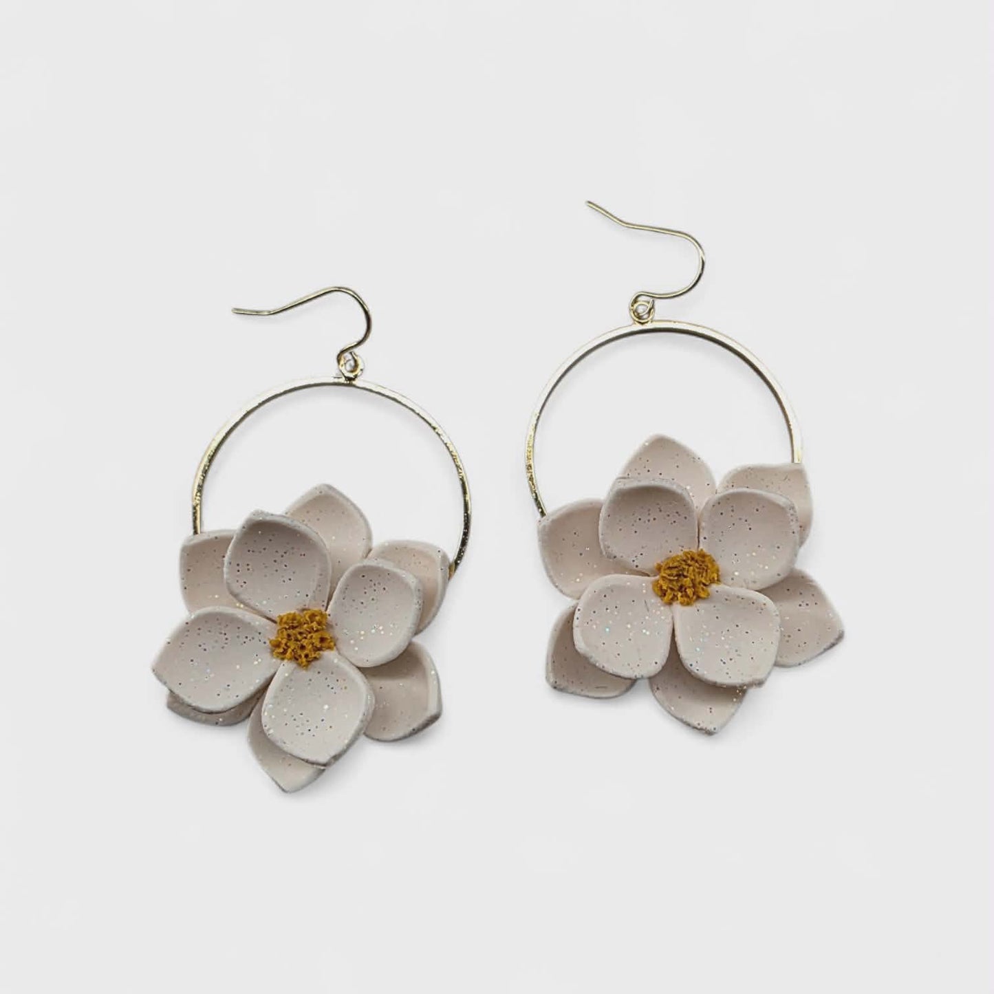 Full Bloom Hoop Earrings