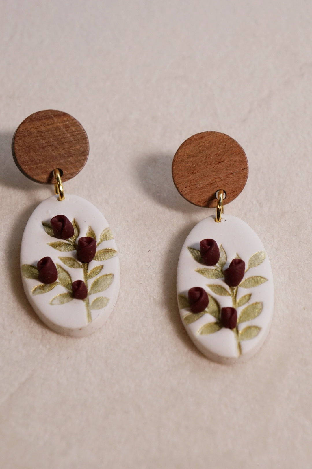Wild Rosebud Earrings  image 3