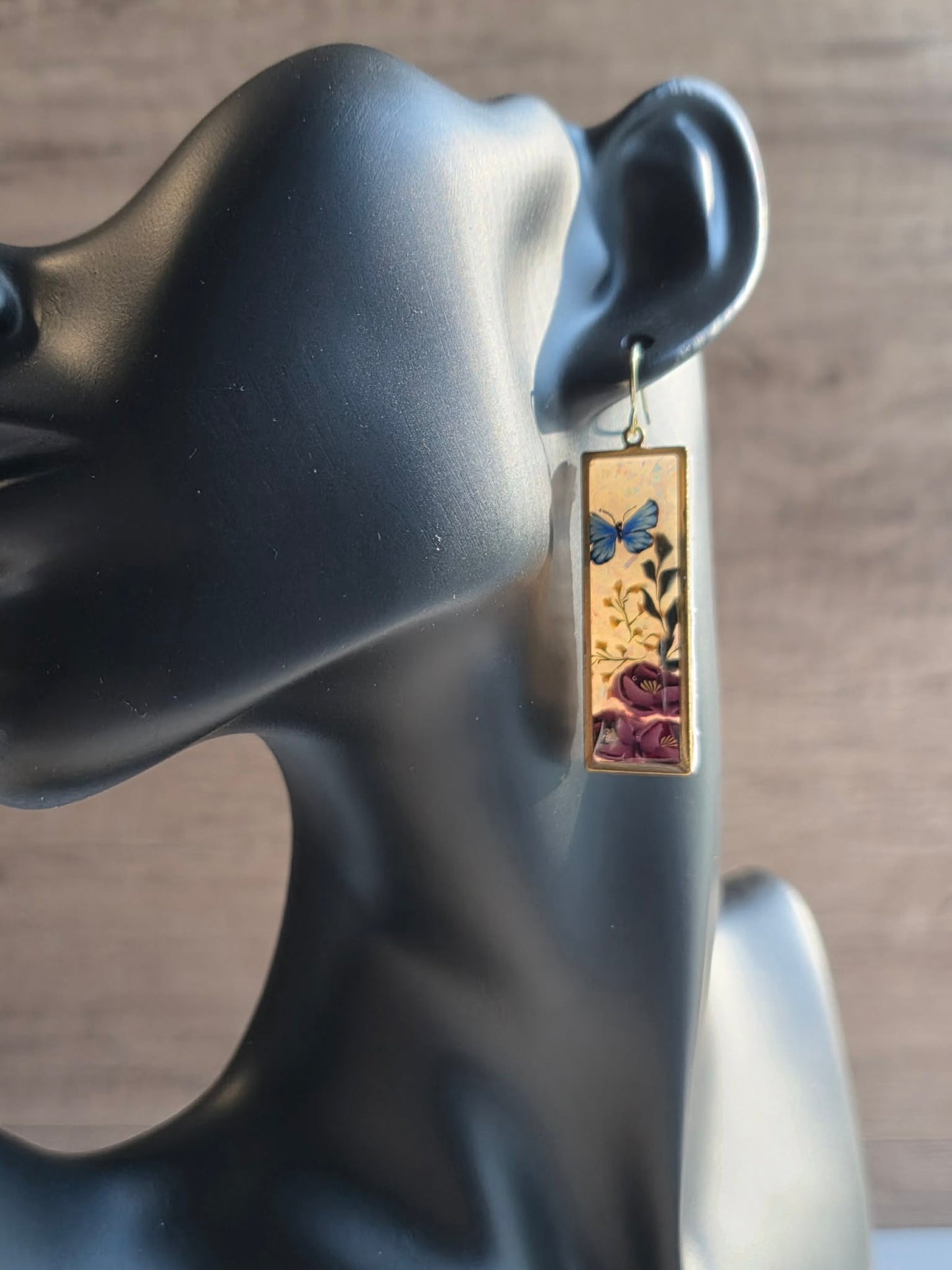 Butterfly Heirloom Dangle Earrings