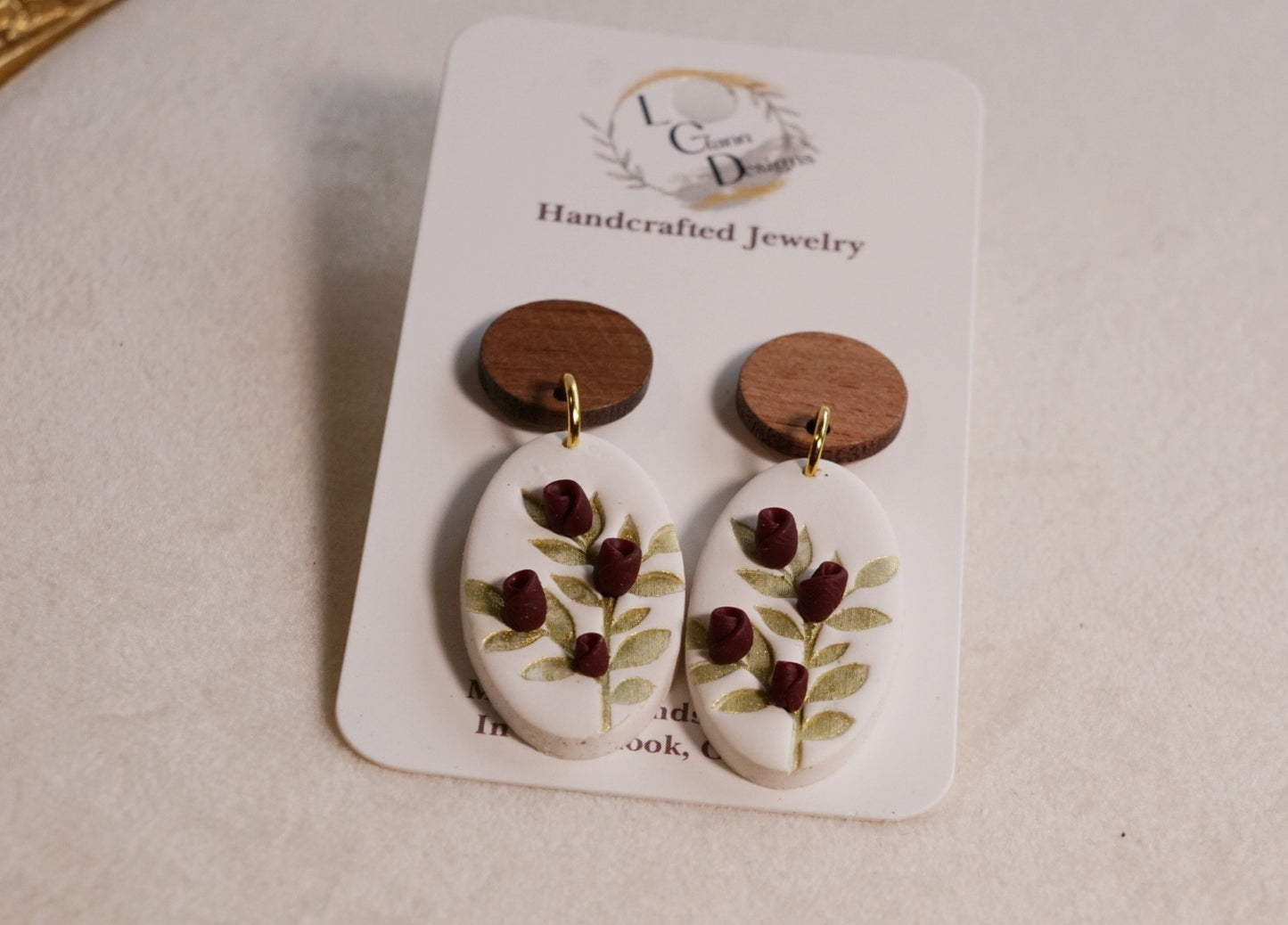 Wild Rosebud Earrings  image 4