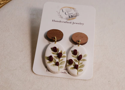 Wild Rosebud Earrings  image 4