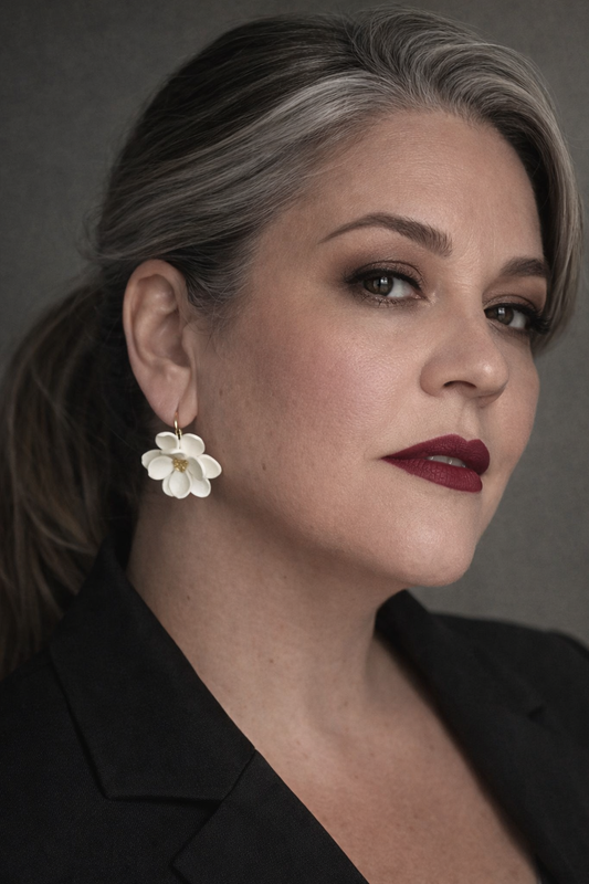 The Becoming Bloom Dangle Earring