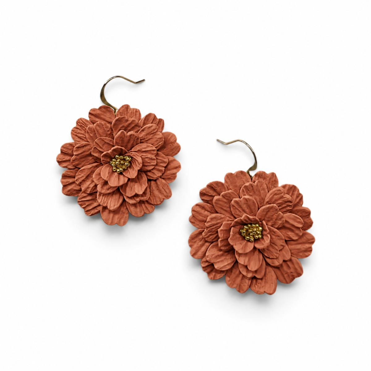 Midnight Bloom Dangle Earrings