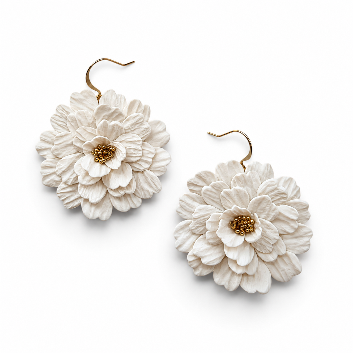 Midnight Bloom Dangle Earrings