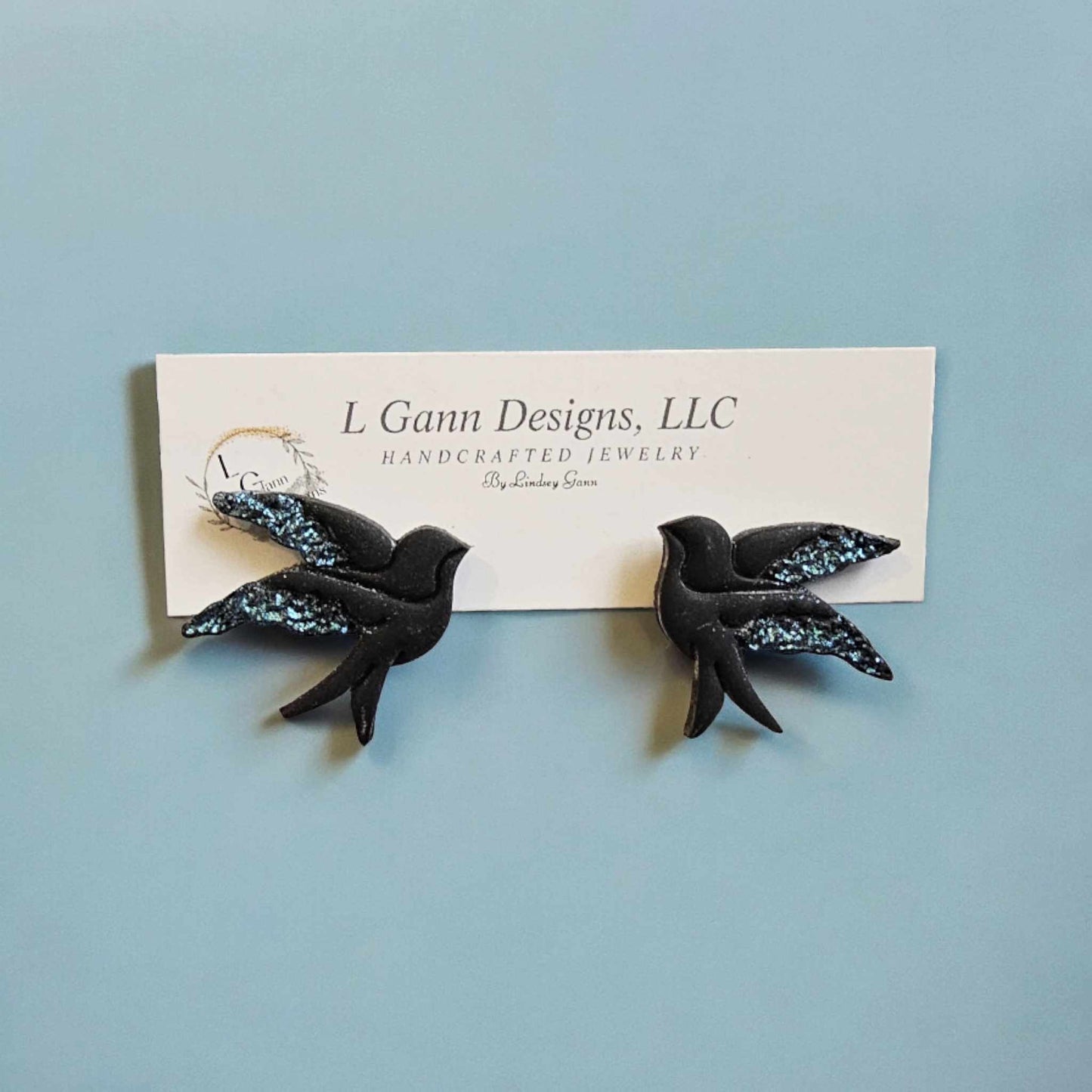 Bird Stud Earrings image 2