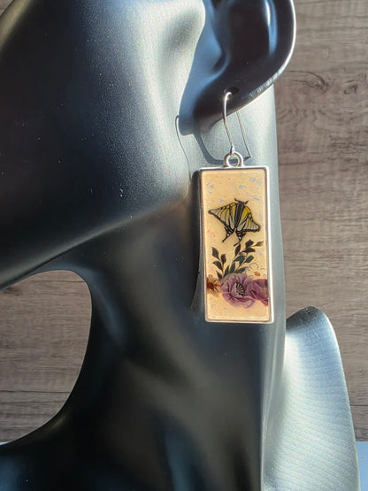 Heirloom Butterfly Garden Earrings