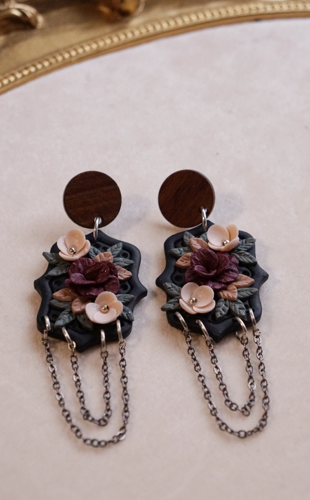 Crimson Elegance Earrings image 6