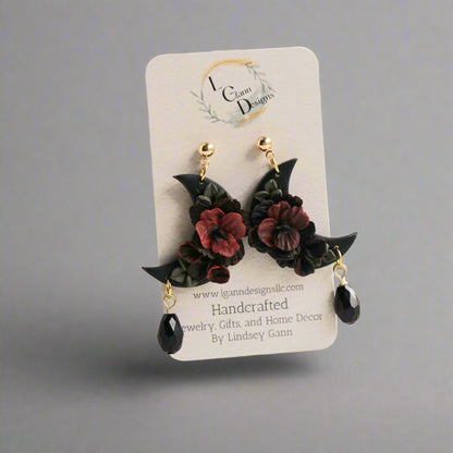 Ethereal Crescent Moon Earrings image 5