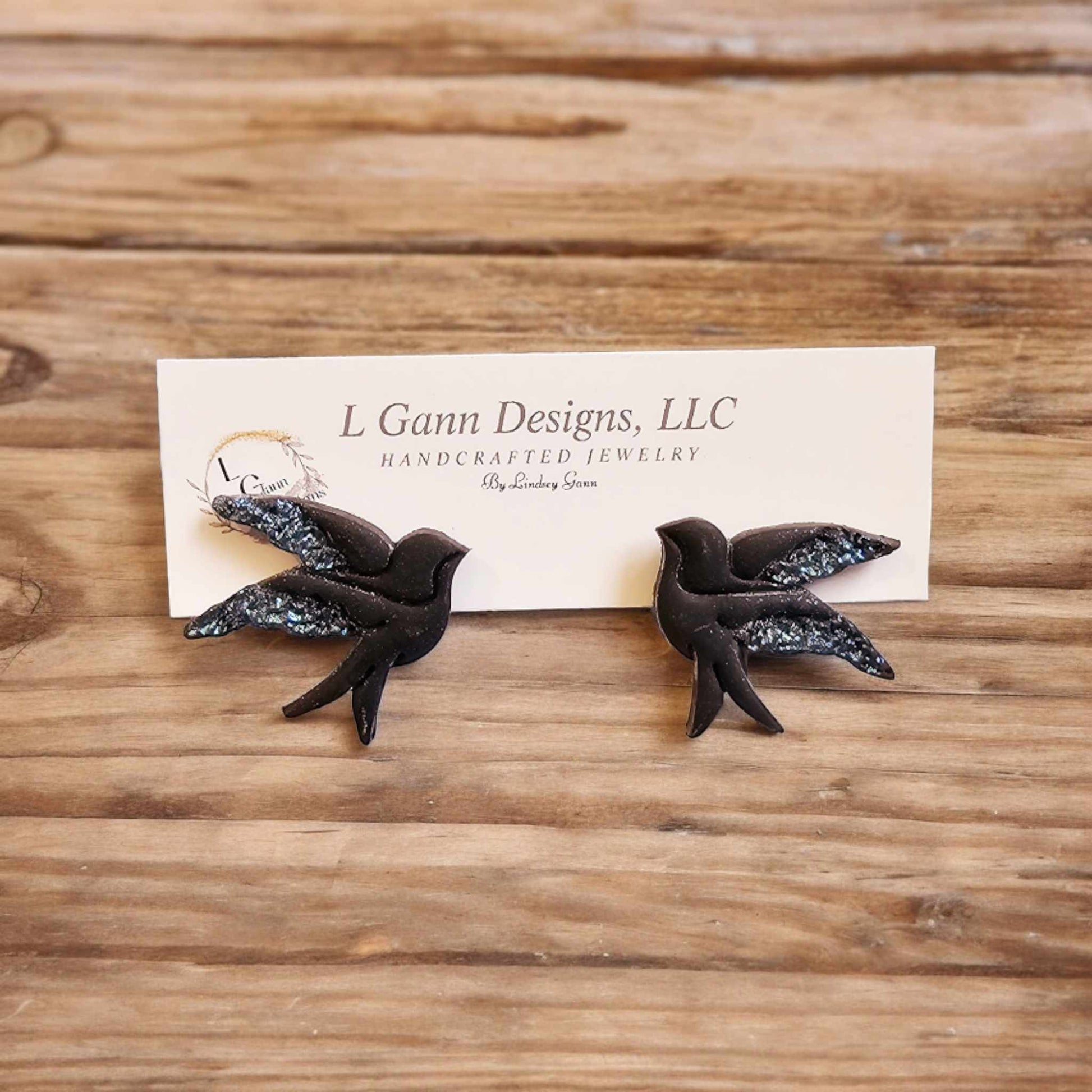 Bird Stud Earrings image 3