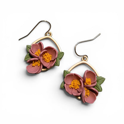 Grounded Bloom - Petite Bloom Earrings