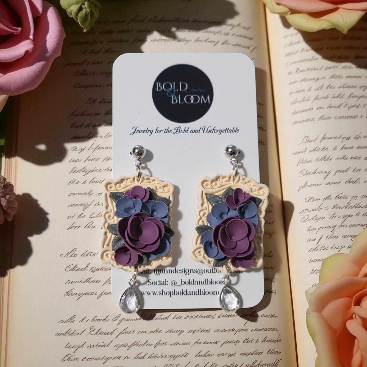 Victorian Frame Earrings