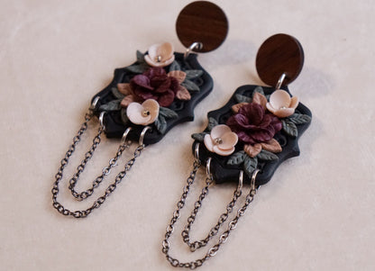 Crimson Elegance Earrings image 5