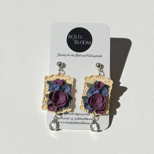 Victorian Frame Earrings