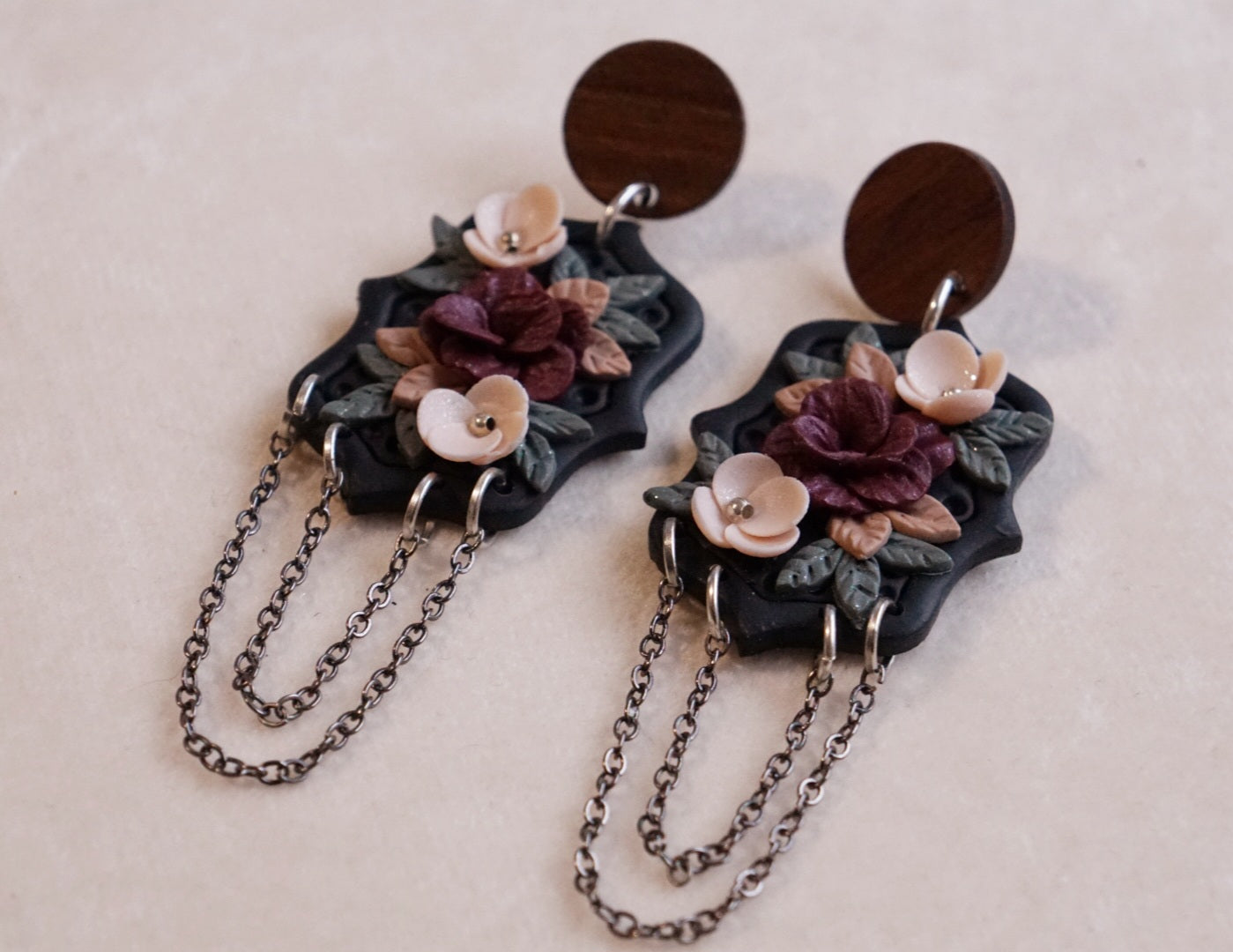Crimson Elegance Earrings image 8