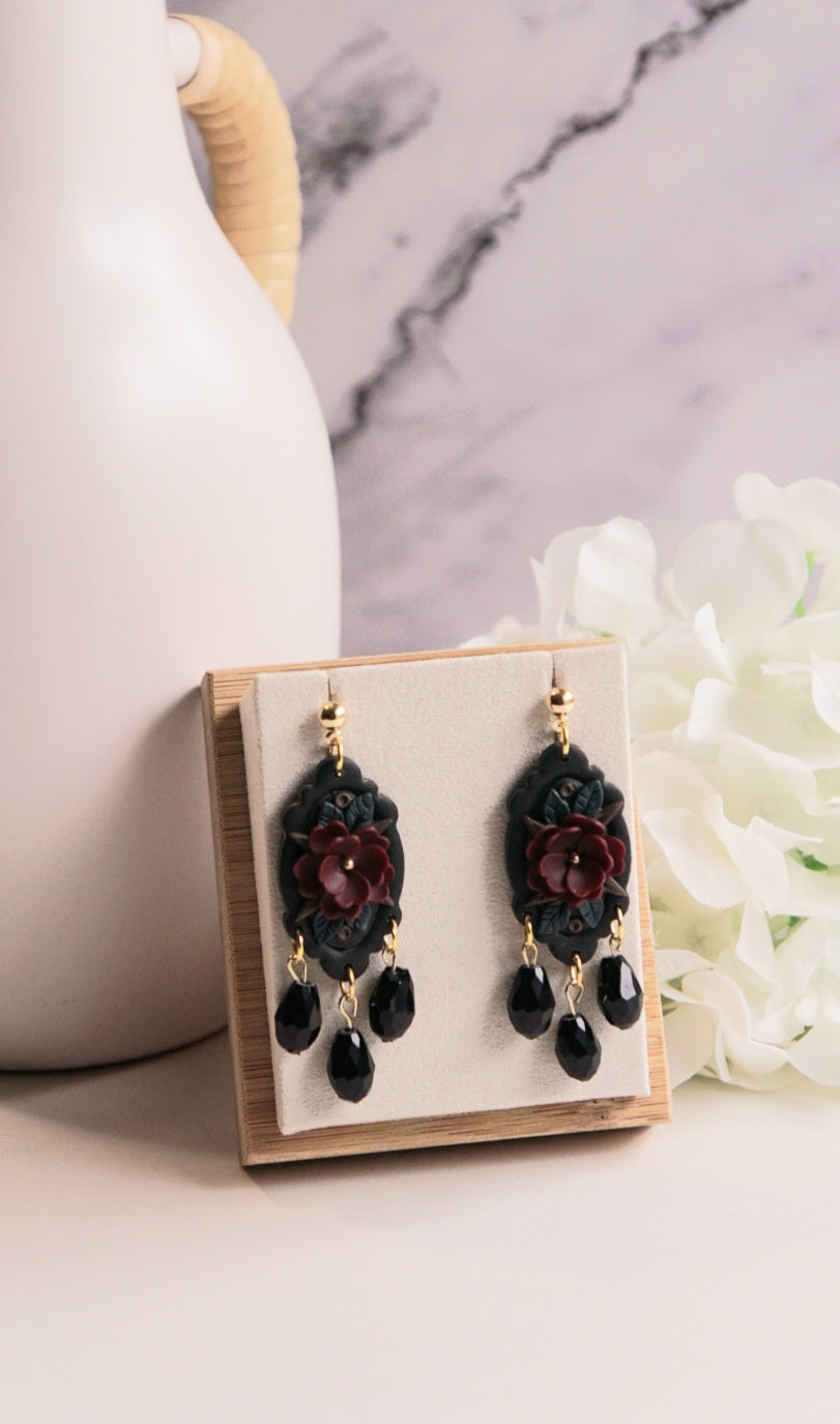 Victorian Bloom Drop Earrings image 6