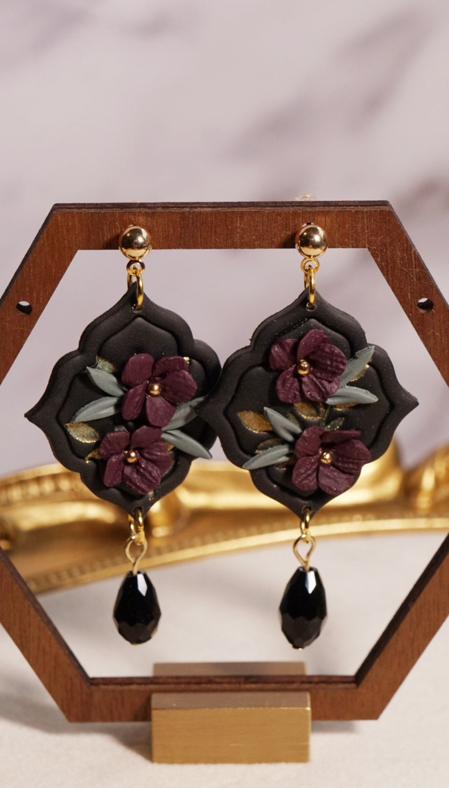 Nocturnal Bloom Earrings image 2