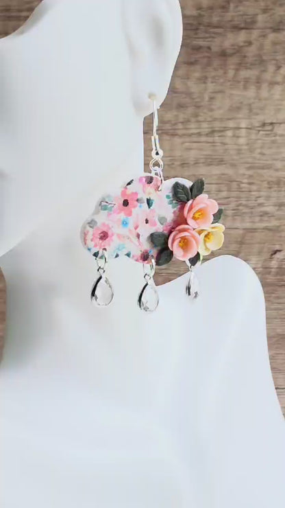Blooming Cloudburst Earrings