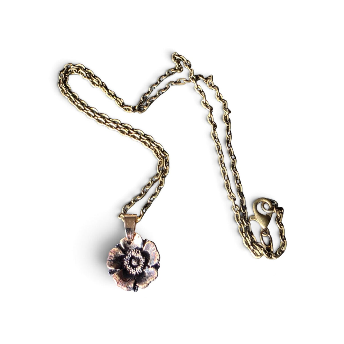 Wildflower Spirit Bronze Necklace