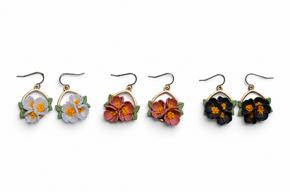Grounded Bloom - Petite Bloom Earrings